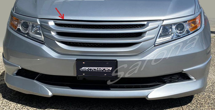 Custom Honda Odyssey  Mini Van Grill (2011 - 2013) - $399.00 (Part #HD-004-GR)